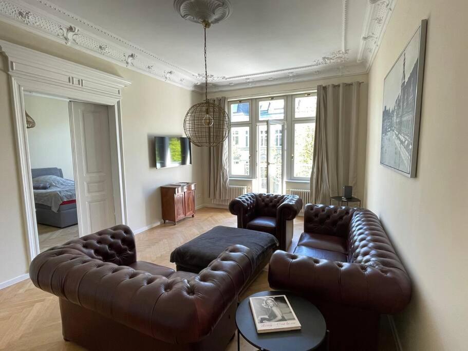 Ruhige&Charmante Altbauwohnung Leipzig Dış mekan fotoğraf